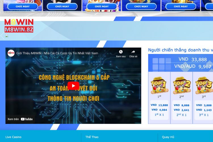 Nền tảng chơi game chất lượng, hiện đại và an toàn