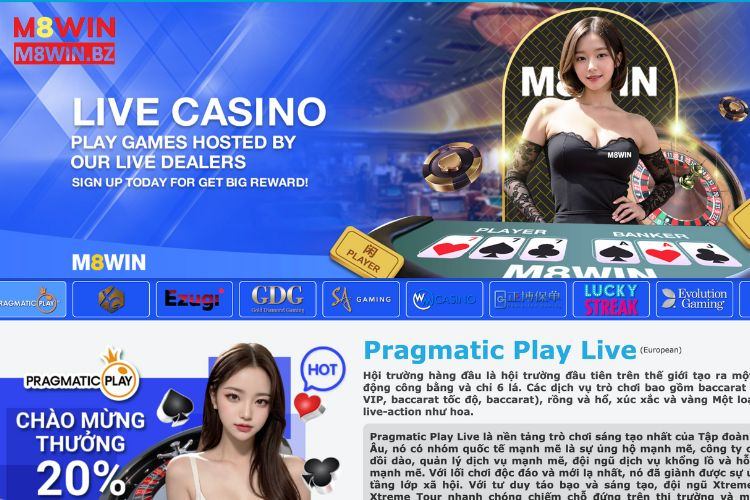 Sứ mệnh và mục tiêu của cổng game M8Win